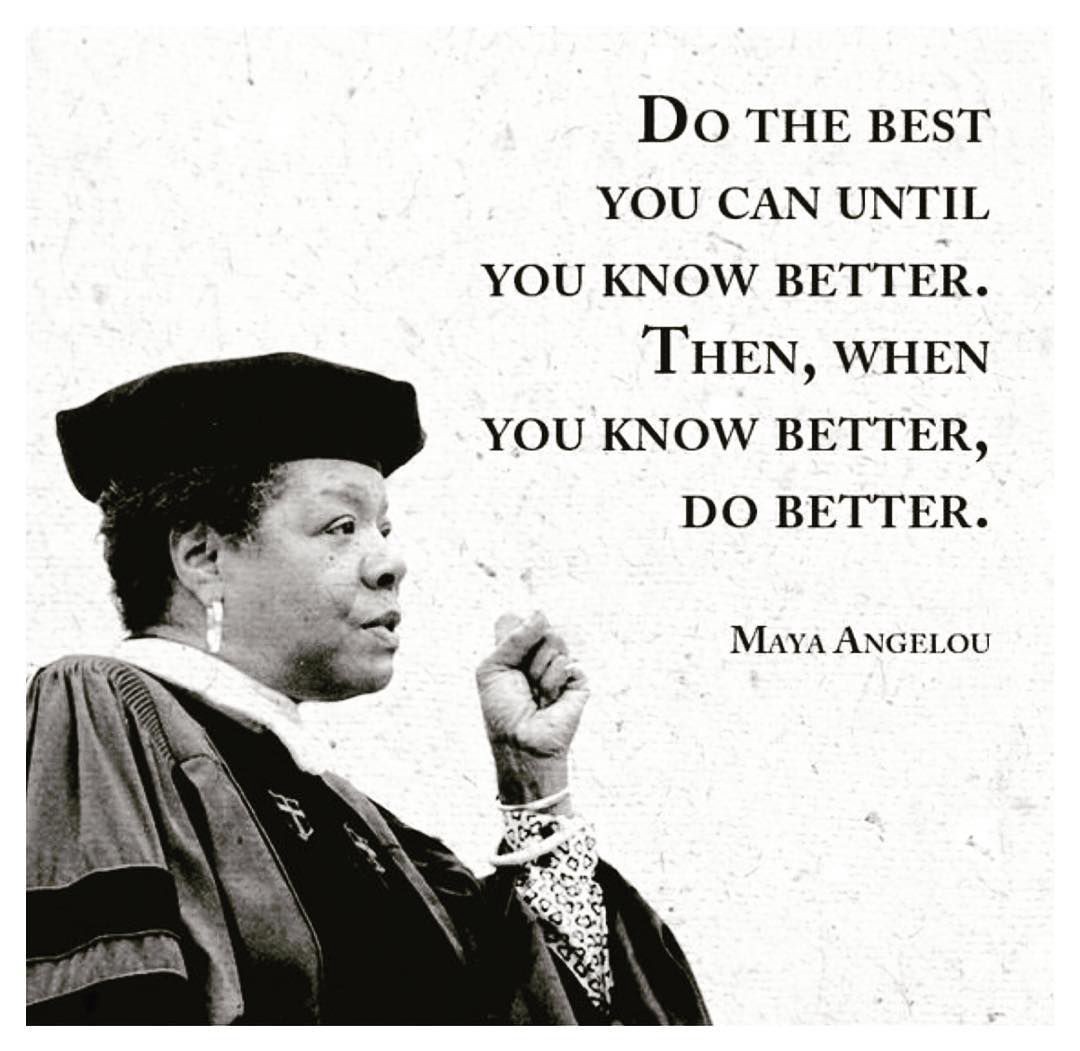QUOTE ON DO THE BEST YOU CAN DO BY MAYA ANGELOU - Dontgiveupworld ...